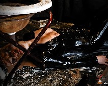 Scat Slut-Orgasma Celeste extreme shit and puke swallowing toilet slave 09